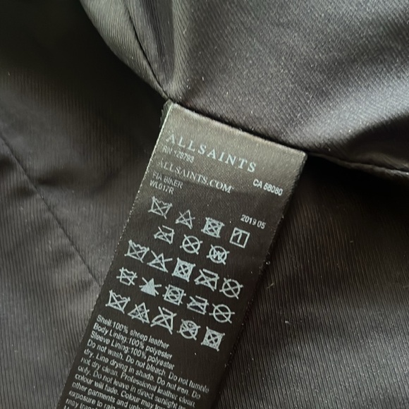 All Saints Leather jacket - Picture 7 of 7